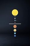 Minimalist Solar System Space: Offi