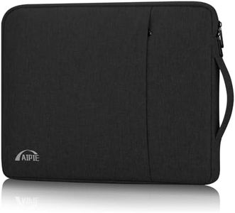 AIPIE Funda Portatil 15,6 16 Pulgadas Anti-rasguños Funda Ordenador PC Maletín Antigolpes Bandoleras per Laptop Compatible MacBook, Acer, ASUS, DELL, HP, Lenovo, MSI, SGIN Bolsa