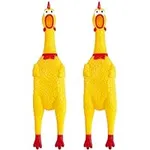 Xeehwb 2 Pcs Large Rubber Chicken,S