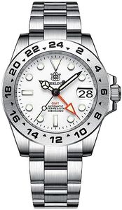 Steeldive SD1992, GMT, White, NH34, Sapphire, Lume, 300m Diver, Diving, BNIB