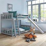 KOTEK Twin Over Twin Bunk Bed with