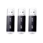 Silicon Power 3 Pack 128GB USB 3.0/3.1 Gen1 USB Flash Drive Blaze B02