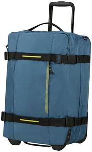 American Tourister Urban Track Travel Bag with 2 Wheels, Blue (Coronet Blue), S (55 cm - 55 L), Travel Bags