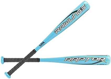 Rawlings | RAPTOR T-Ball Bat | USA | -12 | Neon Blue | 25 inch