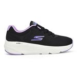 Skechers Womens GO Run Elevate Black Lavender Running Shoes