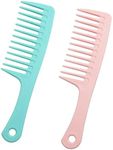 Wide tooth comb, thickened handle l