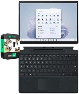 Microsoft Surface Pro 9 13" Touch Tablet, Intel i7, 16GB/512GB, Platinum Bundle Surface Pro Signature Mechanical Keyboard, Black and 1 YR CPS Enhanced Protection Pack