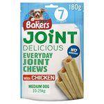 Bakers Joint Delicious Medium Chicken Dog Chews 180g (Pack of 6)