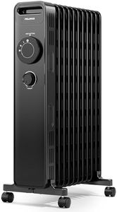 PELONIS Oil Filled Radiator with Adjustable Thermostat, Electric radiator with 3 Heat Settings, Adjustable Thermostat, Tip-Over & Overheat Protection, 11 Fin - Energy Efficient - 2.3kW 215ft²