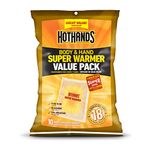 HotHands Body and Hand Super Warmer 10 pad Value Pack