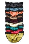 100% Silk Men's Bikini Briefs 6 Pairs in One Economic Pack (L)