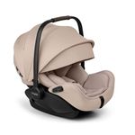 Bugaboo Otter by Nuna – Reclining i-Size Infant car seat from Birth with Lay-Flat Comfort, UPF 50+ Canopy and Memory Foam, Compatible with 360 Base, for Babies 0–15 Months, Desert Taupe Melange