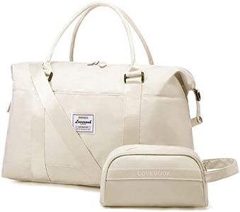 LOVEVOOK Sac de Voyage Femme Weekend Sac de Sport Grand Taille Easyjet Sac Cabine Avion Sac Polochon Bagage a Main Travel Duffel Bag Carry on Bag Sac Maternité