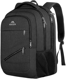 MATEIN 17 Inch Work Laptop Backpack, Large College Computer Bookbag with TSA Laptop Compartment, Water Resistant Business Travel Backpack with Anti Theft Pocket, Graduation Gifts for Men Women