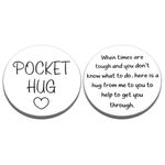 Pocket Hug Token Christmas Stocking Stuffers for Women Men Teens Cancer Get Well Soon Gifts for Women Men Best Friend Long Distance Friendship Gifts Birthday Valentines Self Care Inspirational Gifts