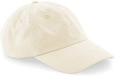 Beechfield Unisex Low Profile 6 Panel Dad Cap (UK Size: One Size) (Beige)