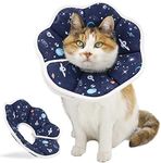 QIYADIN Soft Cat Cone, Adjustable C