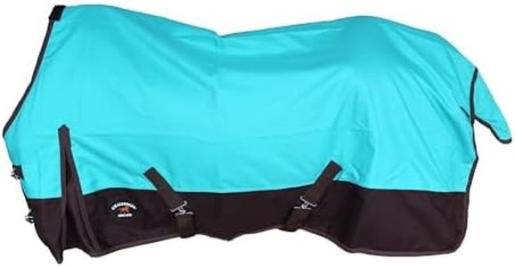 CHALLENGER 68" 1200D Turnout Lightweight Rain Horse Winter Blanket Sheet 3EE06TR