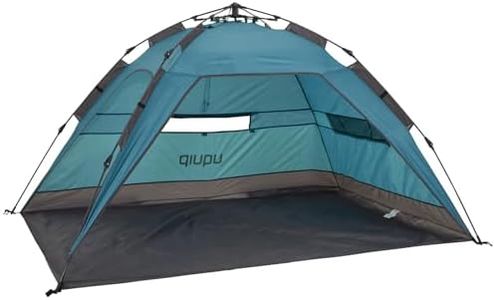 uquip Automatik Strandmuschel Buzzy Strandzelt Reise XL Wind Sonnen Schutz UV50+ petrol