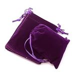 50X Small Velvet Cloth Drawstring B