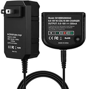 ONEGenug Charger Compatible with Black+Decker HPB18-OPE HPB18 HPB14 HPB12 HPB96 12V/14.4V/18V NICD NIMH Batteries