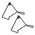 Achla Designs B-37-2 Bracket, Wall Plate Holder, Large-2 Pack, Roman Bronze