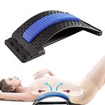 Back Pain Relief Product Back Stretcher Spinal Curve Back Relaxation Device Massager Bed Chair Full Set Lumber Region Support Posture Corrector acupressure Lower and Upper Muscle