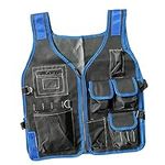 LOVIVER Tool Vest Electrician Work Vest Multi Pockets Hardware Tool Storage Bag Carpenter Vest Carpenters Tool Vest for Outdoor Carpenter Gardening