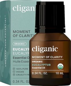 Cliganic Organic Eucalyptus Essential Oil for Diffuser
