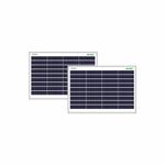 WAAREE Solar Panel 50 Watt 12 Volt (Pack of 2) Mono PERC Solar Panels