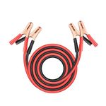 NOONE Jumper Cables for Car Battery, Heavy Duty Automotive Booster Cables for Jump Starting Dead or Weak Batteries (10-Feet (10-Gauge)