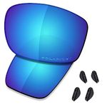 Saucer Premium Replacement Lenses for Oakley Valve New 2014 OO9236 Sunglasses High Definition - Glacier Blue Polarized