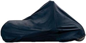 Formosa Ultra Long Custom Bike Chopper Cover XXL Heavy-Duty All-Weather Motorcycle Cover for 9-9.5 ft Iron Horses - Indoor/Outdoor Protection up to 124"