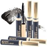 Boyd’s Brush It Away | Grey Hair Root Touch Up for Women & Men | Temporary Hair Color Mascara | Quick-Dry Water-Resistant Concealing Formula | Black, 5-Pack
