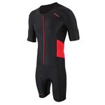 ZONE3 Men's Activate Short Sleeve Full Zip Trisuit