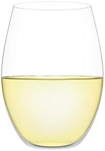 Plumm Stemless WHITEa+ Stemless WHITEa+ Wine Glasses, Clear, PLUTPG5520