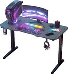 ADVWIN Black Gaming Desk Computer D