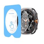 amazon basics Pro Protection Screen Protector for Samsung Galaxy Watch Ultra (47mm) with Self Aligning Applicator (Pack of 1)