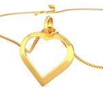 Joyalukkas 22KT Yellow Gold Pendant for Girls