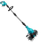 20V Cordless Tiller Cultivator with Brushless Motor & Foldable Handle(Tool Only), 450 RPM Electric Garden Rototiller 9" Width 6.3" Depth for Soil Cultivation Lawn Aerator Outil Seulement Sans Fil
