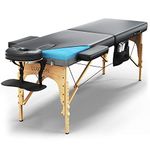 Luxton Home Premium Memory Foam Massage Table - Easy Set Up - Foldable & Portable