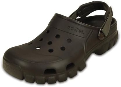 Crocs unisex-adult Off Road Sandal 7 UK Men/ 8 UK Women (M8W10) Espresso/Walnut