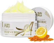 ANAiRUi Turmeric Face Cream, Vitamin C Cream for Face & Body, Turmeric Facial Moisturizer for Dark Spots, Wrinkles, Moisturizing, Skin Repairing Turmeric Cream for Dry Skin, 50g