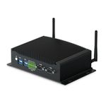 Fanless PC Industrial Mini PC Win 11 Pro i7 16GB RAM 512GB SSD Core i7 10810U Desktop Computer 2HD DP GPIO M.2 M.2 WiFi BT RS232 WEIDIAN Mini Desktop PC Industrial PC Support RAID Wake On LAN