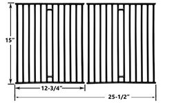 Porcelain Cast Iron Cooking Grid for Broil-Mate 1155-54, 1155-57, 115554, 115557, 115784, 115787, 115994, 115997, 1551-54, 1551-64, 1551-74, 155154, 155164, 155174, 1559-54, 155954, 1961-57, 1553-64 Gas Grill Models, Set of 2