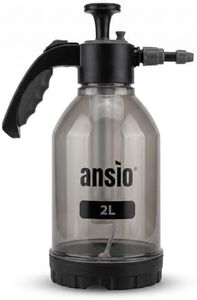 ANSIO® Pressure Sprayer 2L Pump Sprayer Bottle for Gardening, Weedkiller, Plant Care & Cleaning, Hand Pump Water Sprayer with Adjustable Nozzle, Sprays Upside Down & Sideways for Home & Garden