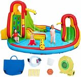 Costway Inflatable Water Park Jumpi