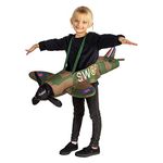 amscan 9907249 Child Ride On Spitfire World Book Day Fancy Dress Costume Top Age: 3-8 Years