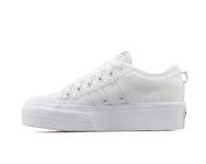 adidas Women's Nice Platform Sneaker, Cloud White Cloud White Cloud White, 7 UK