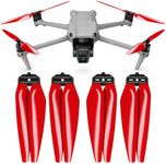 Master Airscrew Stealth Propellers for DJI Air 3 - Red, 4 pcs